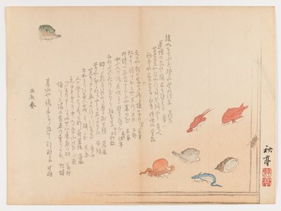 Various Fish by Shûtei Tanaka